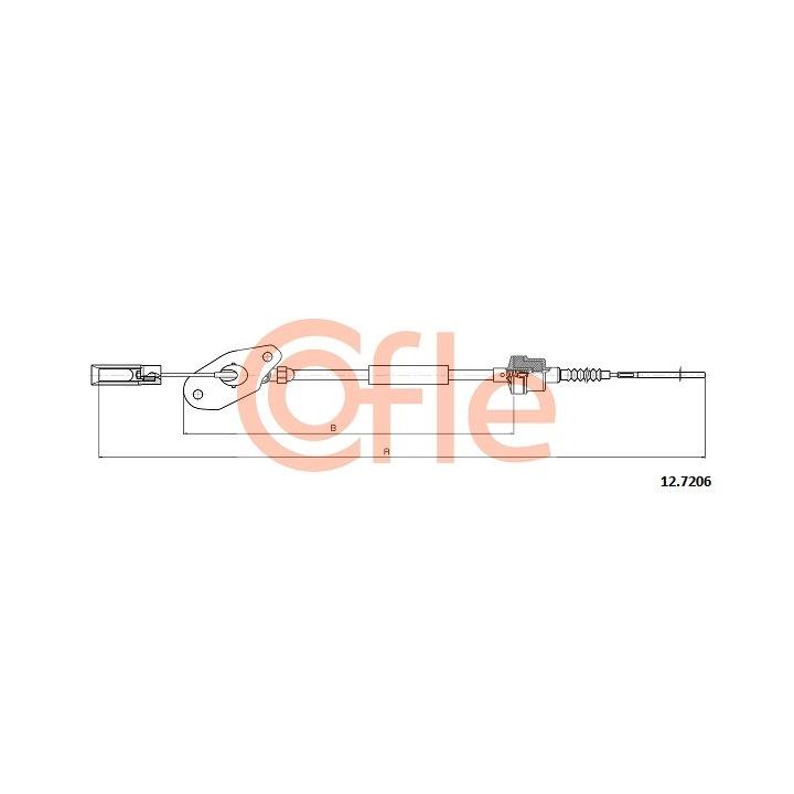 Sankabos trosas COFLE 12.7206