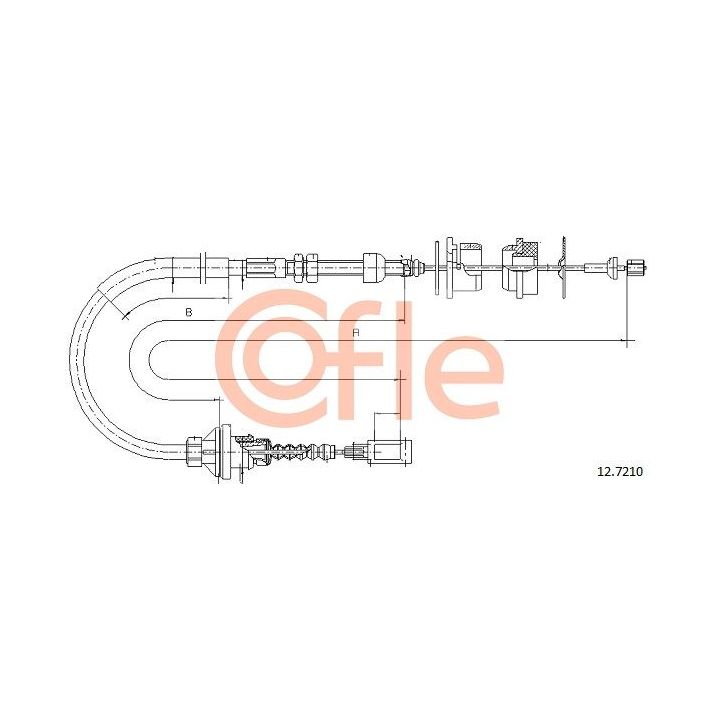 Sankabos trosas COFLE 12.7210