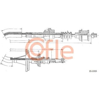 Sankabos trosas COFLE 15.1315