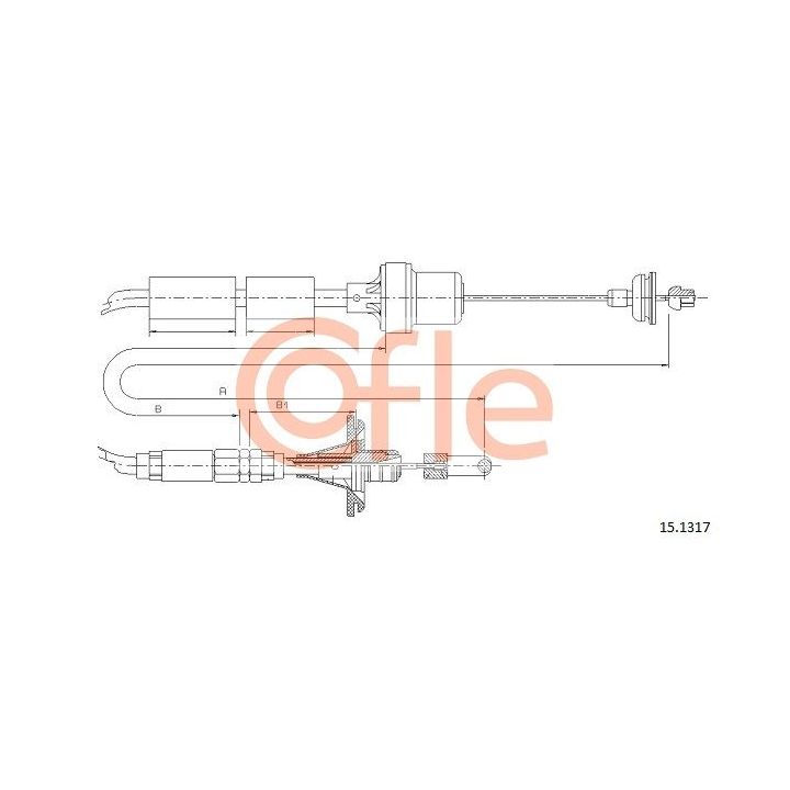 Sankabos trosas COFLE 15.1317