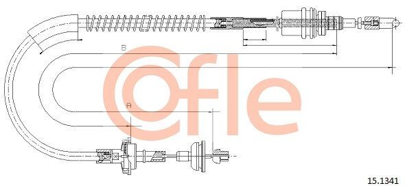 Sankabos trosas COFLE 15.1341