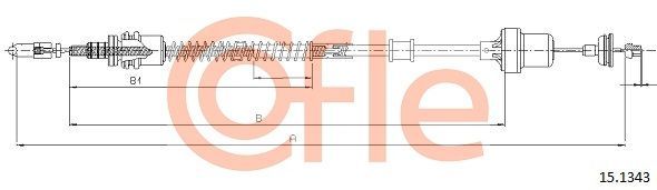 Sankabos trosas COFLE 15.1343