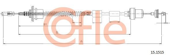 Sankabos trosas COFLE 15.1515