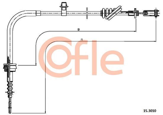 Sankabos trosas COFLE 15.3010