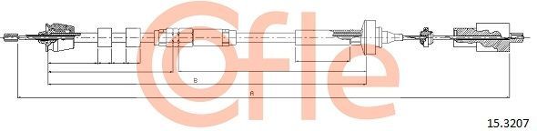 Sankabos trosas COFLE 15.3207