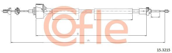 Sankabos trosas COFLE 15.3215