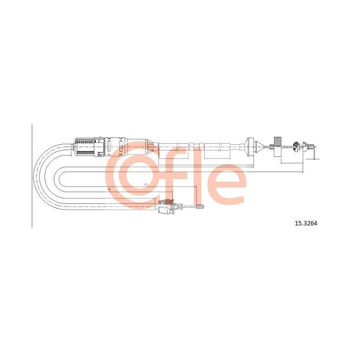 Sankabos trosas COFLE 15.3264