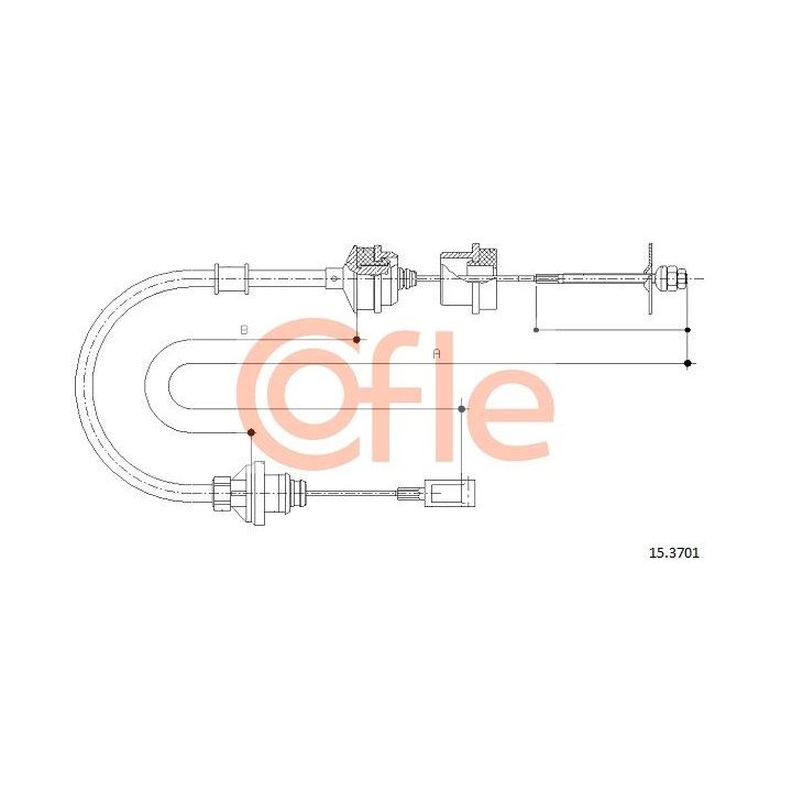 Sankabos trosas COFLE 15.3701