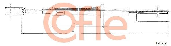 Sankabos trosas COFLE 1702.7