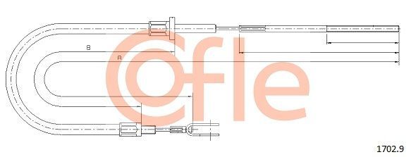 Sankabos trosas COFLE 1702.9