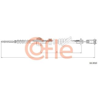 Sankabos trosas COFLE 18.3010