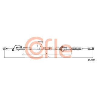 Sankabos trosas COFLE 19.2501