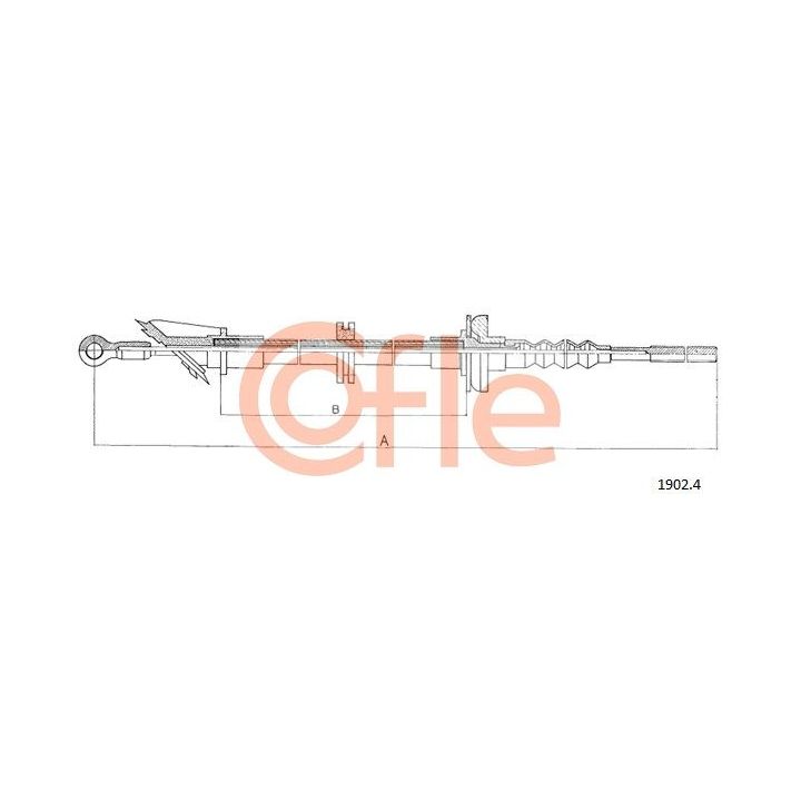Sankabos trosas COFLE 1902.4