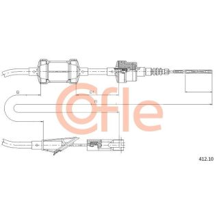 Sankabos trosas COFLE 412.10