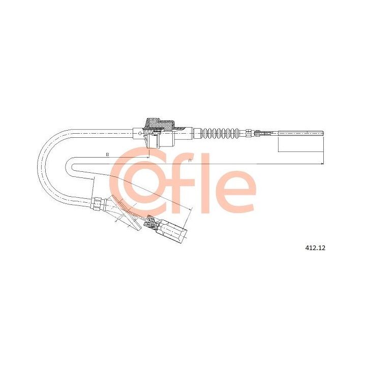 Sankabos trosas COFLE 412.12