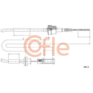 Sankabos trosas COFLE 462.2