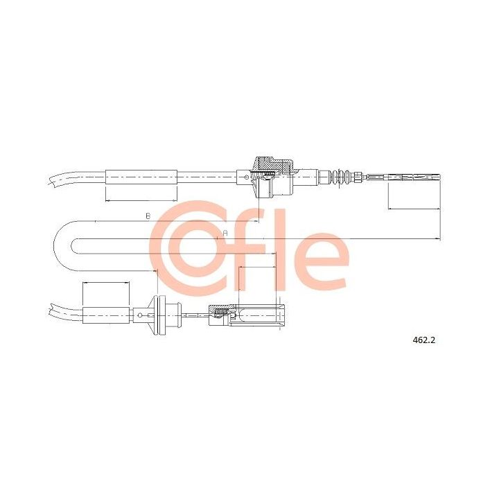 Sankabos trosas COFLE 462.2