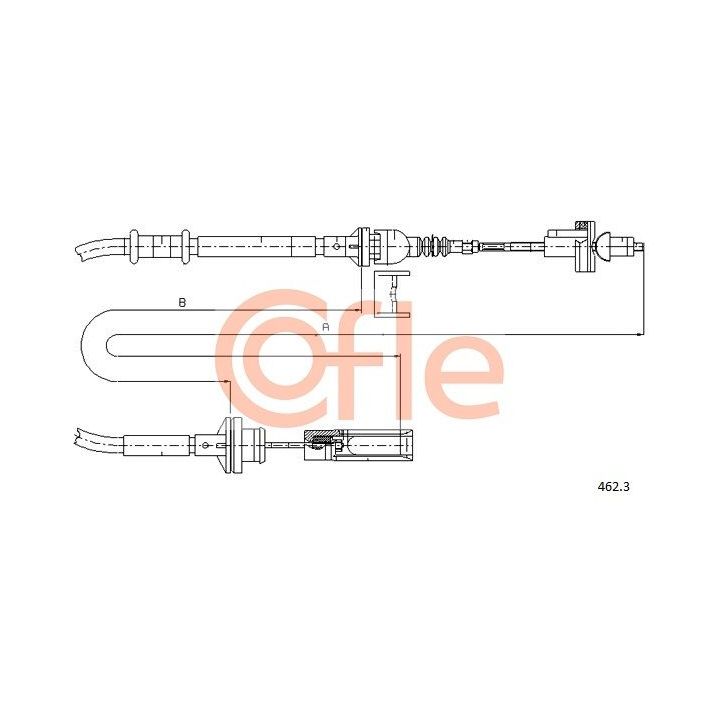 Sankabos trosas COFLE 462.3