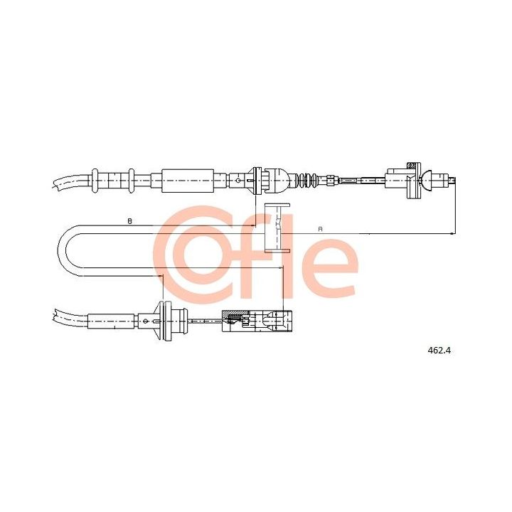 Sankabos trosas COFLE 462.4