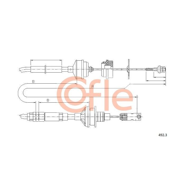 Sankabos trosas COFLE 492.3