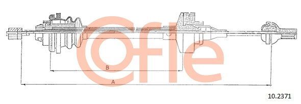 Sankabos trosas COFLE 92.10.2371