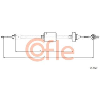 Sankabos trosas COFLE 92.10.2842