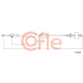 Sankabos trosas COFLE 92.10.2890