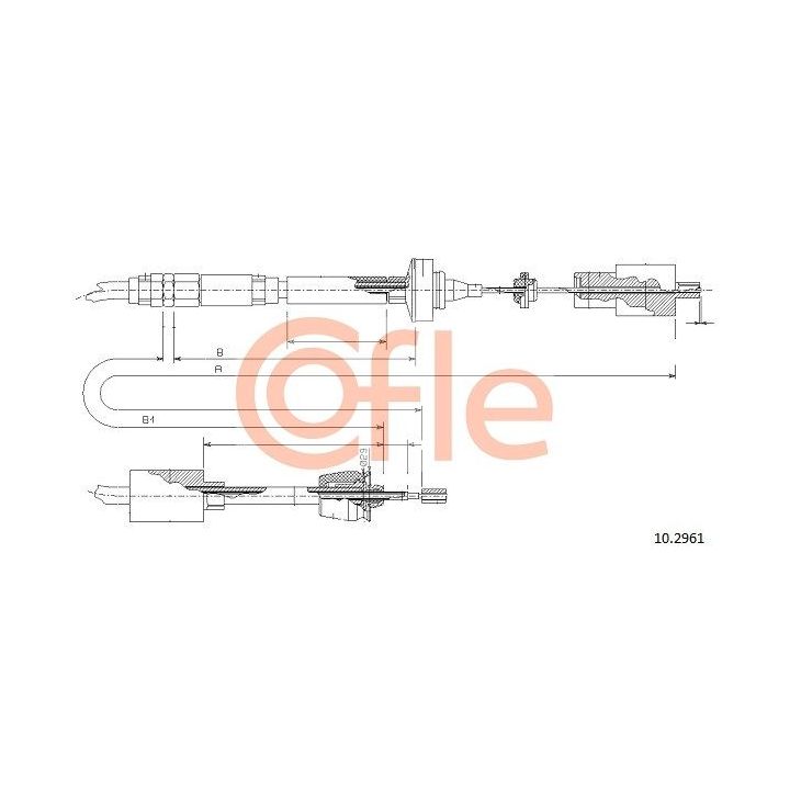 Sankabos trosas COFLE 92.10.2961