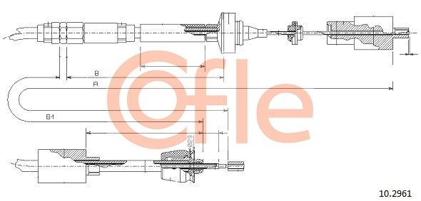 Sankabos trosas COFLE 92.10.2961