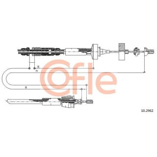 Sankabos trosas COFLE 92.10.2962