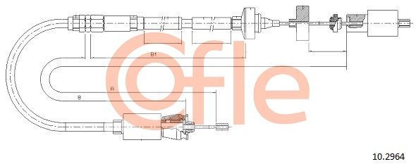 Sankabos trosas COFLE 92.10.2964