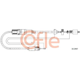 Sankabos trosas COFLE 92.10.2967