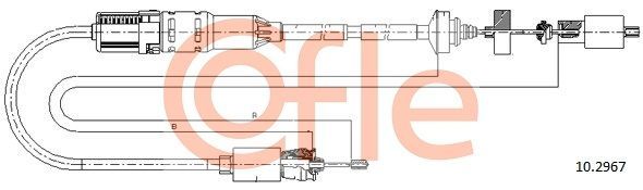 Sankabos trosas COFLE 92.10.2967