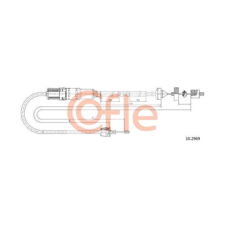 Sankabos trosas COFLE 92.10.2969