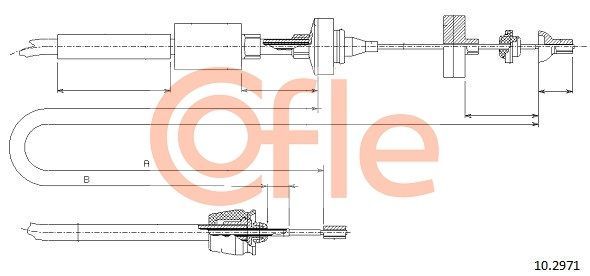 Sankabos trosas COFLE 92.10.2971
