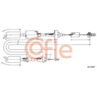 Sankabos trosas COFLE 92.10.2987