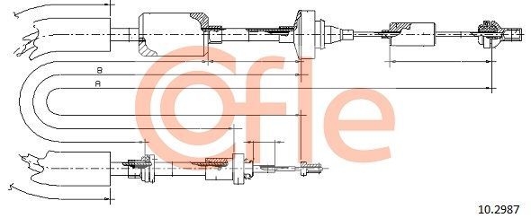 Sankabos trosas COFLE 92.10.2987