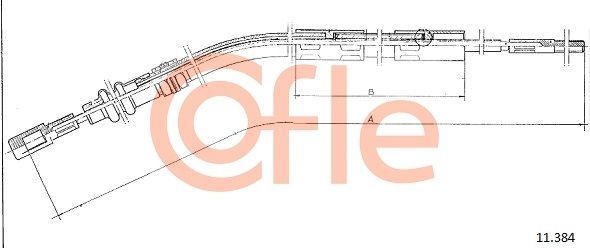 Sankabos trosas COFLE 92.11.384