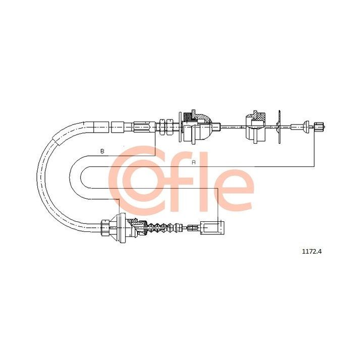 Sankabos trosas COFLE 92.1172.4