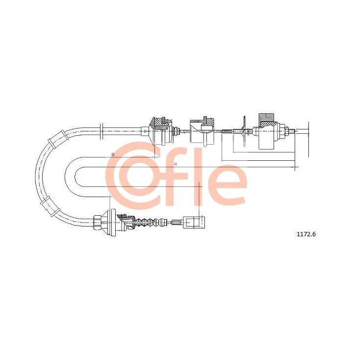 Sankabos trosas COFLE 92.1172.6