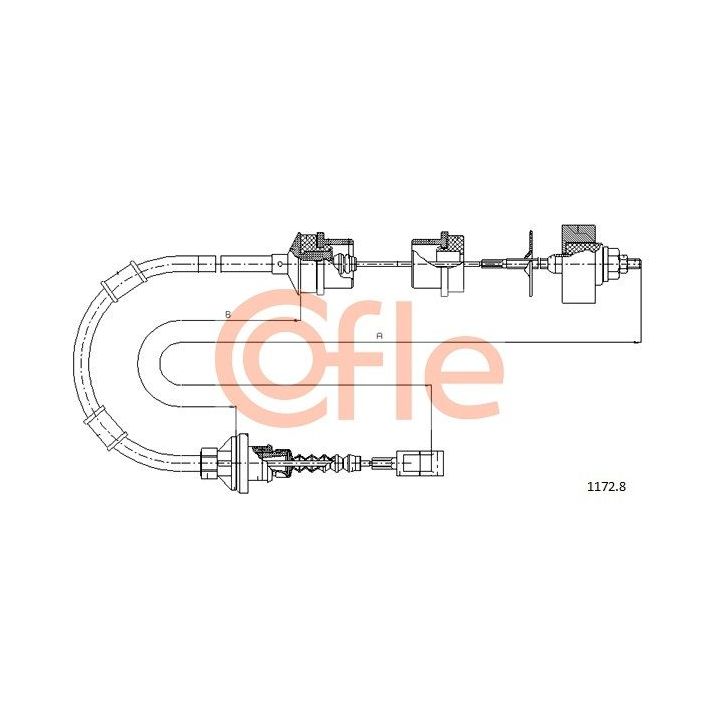 Sankabos trosas COFLE 92.1172.8