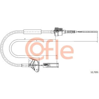 Sankabos trosas COFLE 92.12.7201