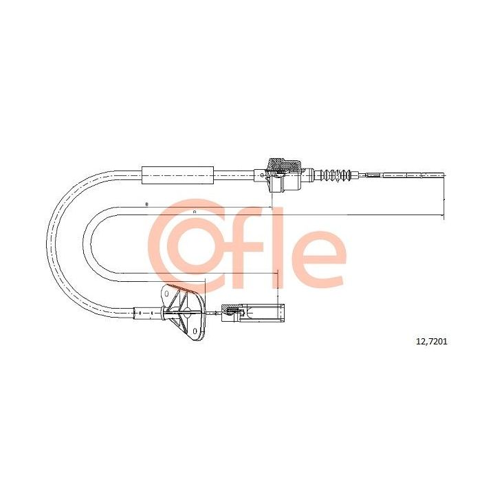 Sankabos trosas COFLE 92.12.7201