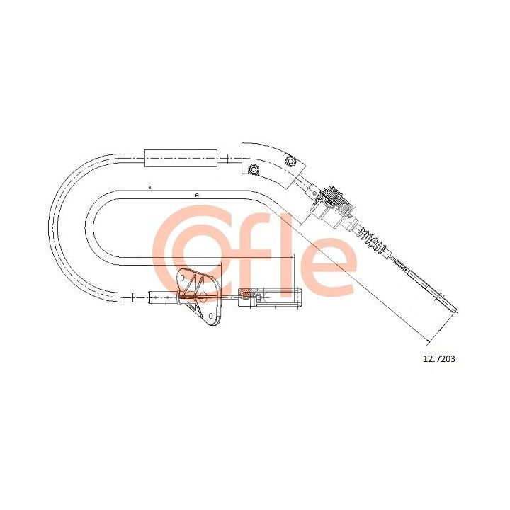 Sankabos trosas COFLE 92.12.7203