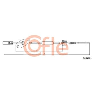Sankabos trosas COFLE 92.12.7206