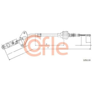 Sankabos trosas COFLE 92.1252.33
