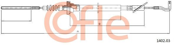 Sankabos trosas COFLE 92.1402.03