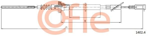 Sankabos trosas COFLE 92.1402.4
