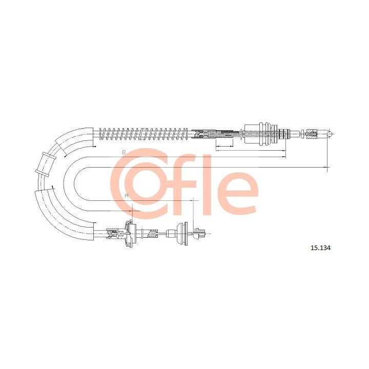 Sankabos trosas COFLE 92.15.134