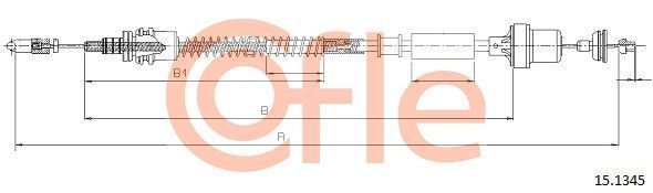 Sankabos trosas COFLE 92.15.1345